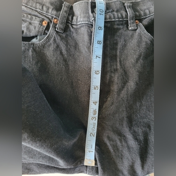 Abercrombie and Fitch Women's High-Loose Jeans in Black Size 25 - Picture 9 of 10